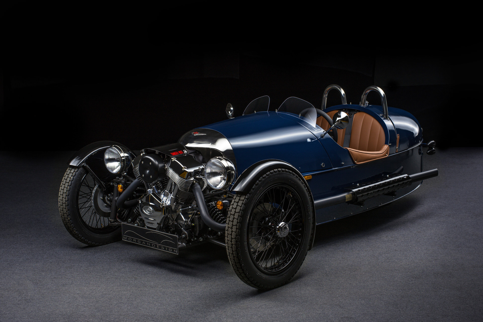 MORGAN 3 Wheeler スポーツブルー / ハニータン